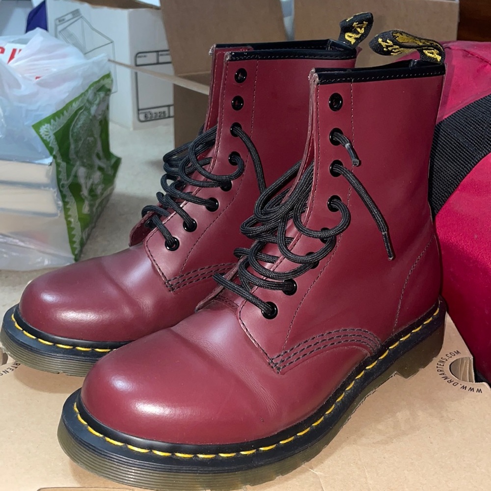 Cherry Red Doc Martens